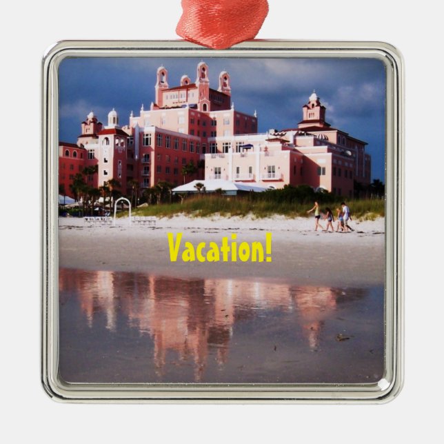 Ornamento de vacaciones de Recuerdos de vacaciones (Frente)