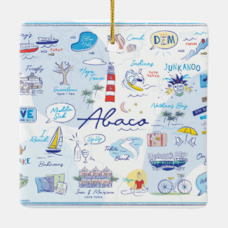 Ornamento de vacaciones- El pueblo ABC'S of Hope