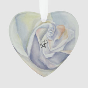 ORNAMENTO DE VALENTINA DE ROSA BLANCA