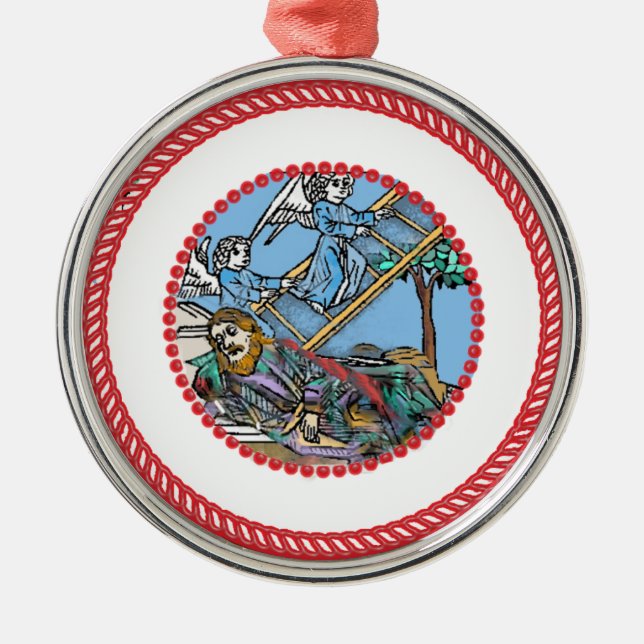 Ornamento de vejiga de Jesse Tree Jacob #1 (Frente)