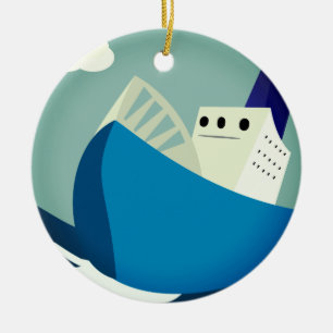 Ornamento de vela dura