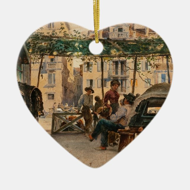 Ornamento de Venecia de Roussoff (Frente)