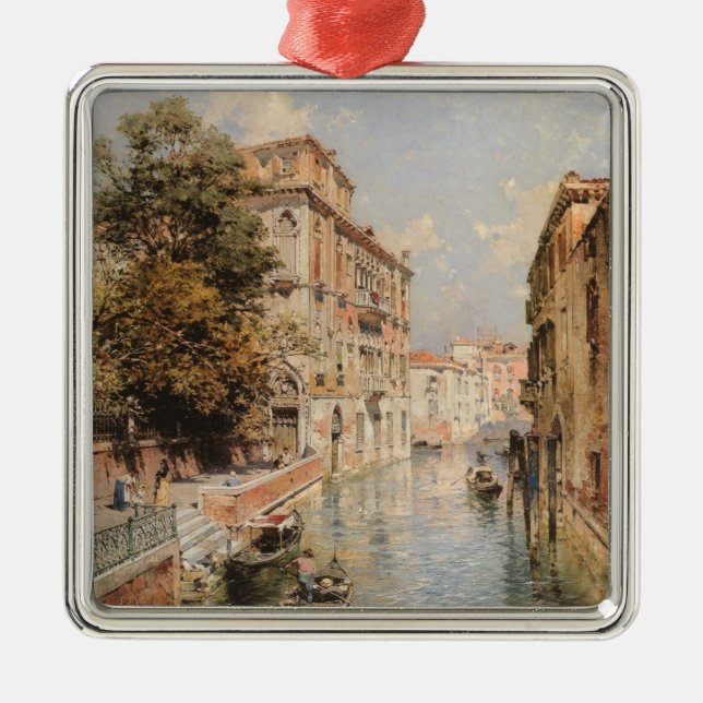 Ornamento de Venecia de Unterberger (Frente)