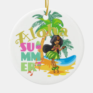 Ornamento de verano de Aloha