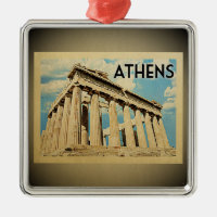 Ornamento de viaje de la cosecha de Atenas Grecia