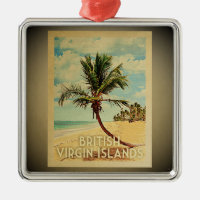 Ornamento de viaje de las Islas Vírgenes Británica