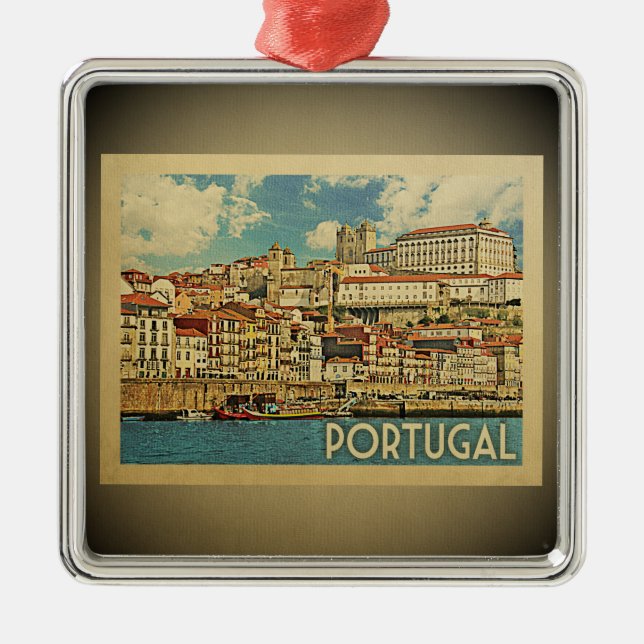 Ornamento de viajes de cosecha de Portugal (Frente)