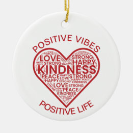 Ornamento de Vibraciones Positivas Vida Positiva