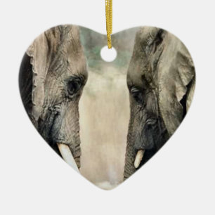 Ornamento de vida silvestre Elephant Art