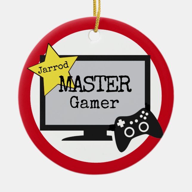 Ornamento de videojuegos (Frente)