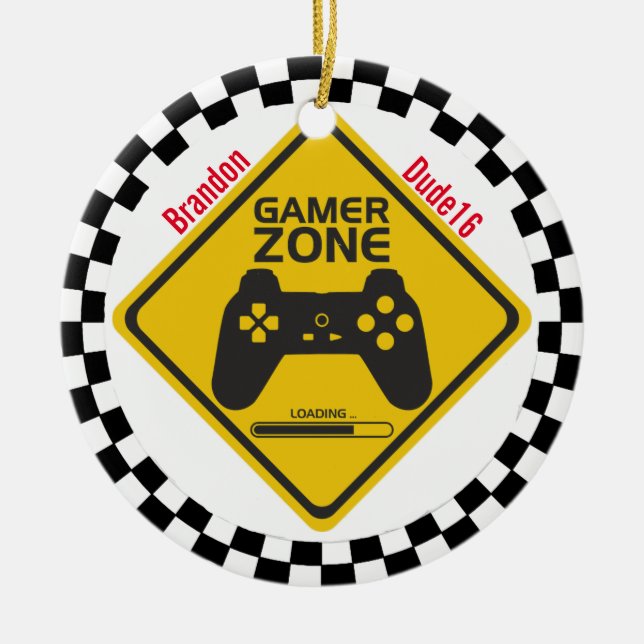 Ornamento de videojuegos (Frente)