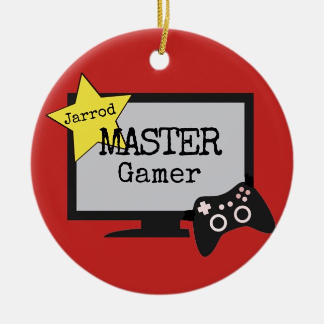 Ornamento de videojuegos (Frente)
