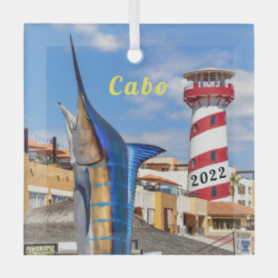 Ornamento de vidrio de Cabo San Lucas