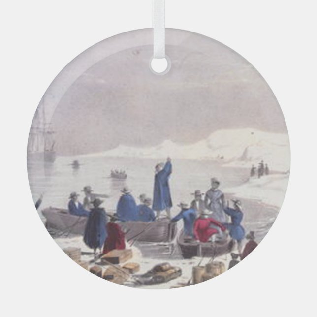 Ornamento de vidrio de rock de ABH Plymouth (Anverso)