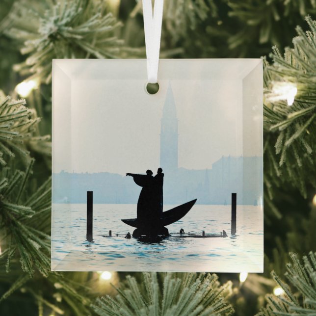 Ornamento de vidrio manual de orientación (in situ)