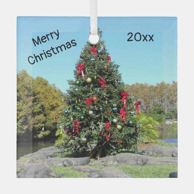 Ornamento de vidrio para Navidades ligadores de Fl (Anverso)