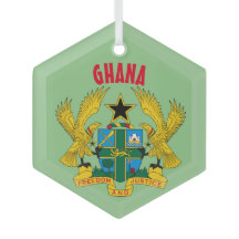 Ornamento de vidrio Personalizado de Ghana
