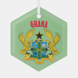 Ornamento de vidrio Personalizado de Ghana