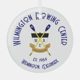 Ornamento de vidrio redondo WRC - Varios tipos