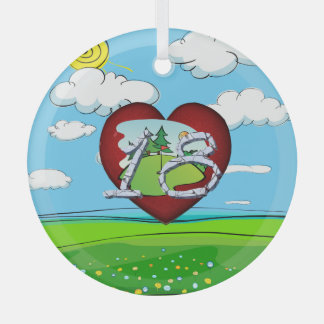 Ornamento de vidrio TOP Golf 18
