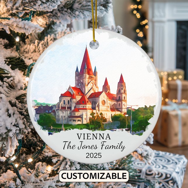 Ornamento de Viena personalizado, Austria (Subido por el creador)