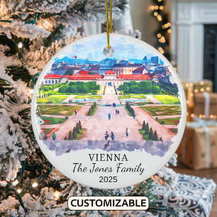 Ornamento de Viena personalizado, Austria