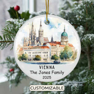 Ornamento de Viena personalizado, Austria