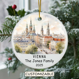 Ornamento de Viena personalizado, Austria