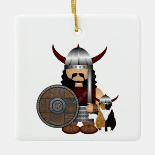 Ornamento de Viking y Cat