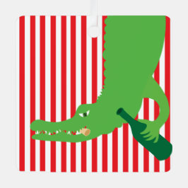 Ornamento de vino de lagarto