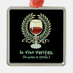 Ornamento De Vino Veritas