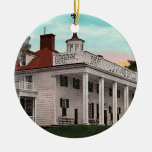 Ornamento De Vintage De Mt. Vernon