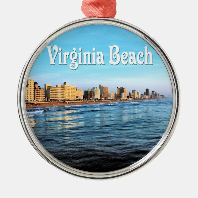 Ornamento de Virginia Beach (Frente)