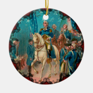Ornamento de Washington y las tropas