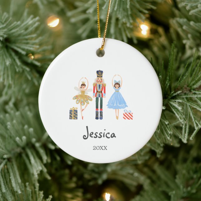 Ornamento de Winter Watercolor Ntcracker (Árbol)