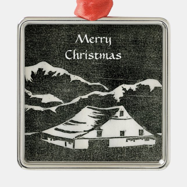 Ornamento de Winter Wonderland (Frente)