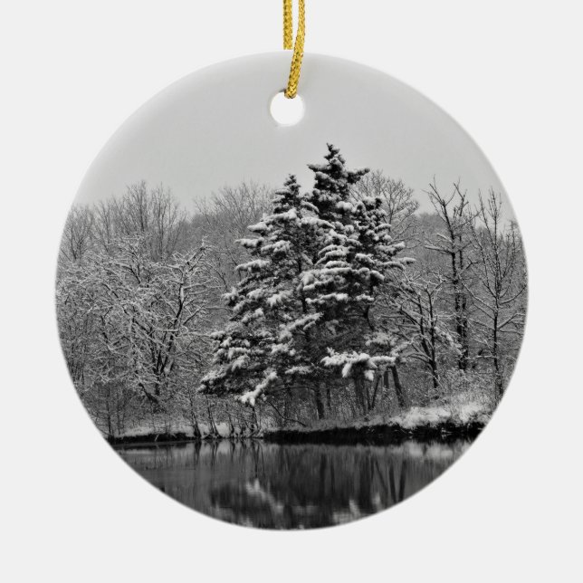 Ornamento de Winter Wonderland (Frente)