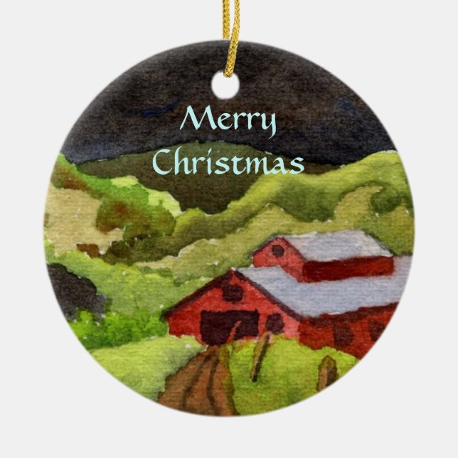 Ornamento de Winter Wonderland (Frente)