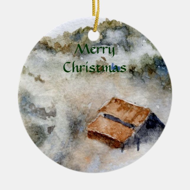 Ornamento de Winter Wonderland (Frente)