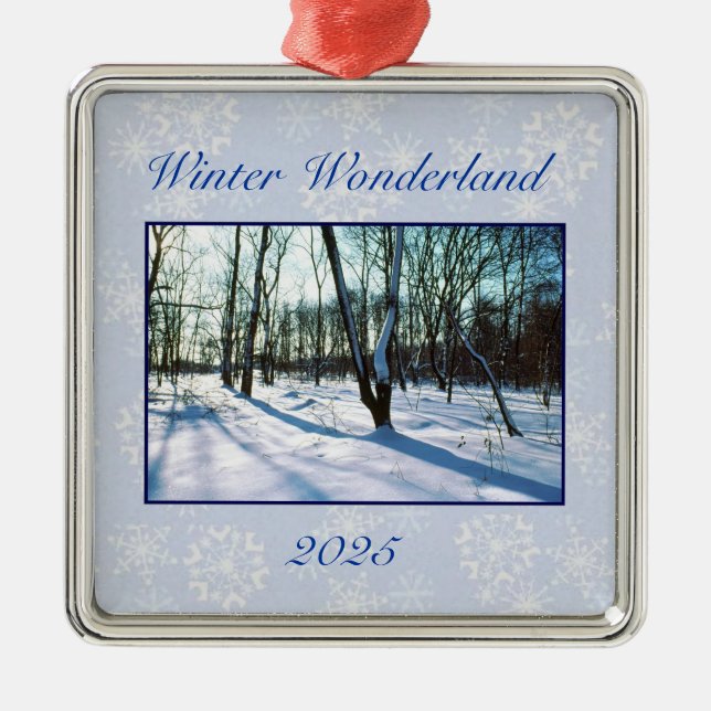 Ornamento de 'Winter Wonderland' 2025 (Frente)