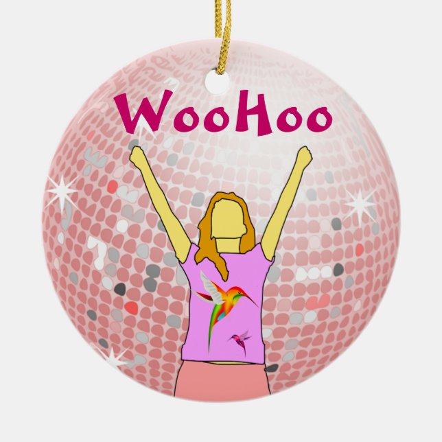Ornamento de Woohoo (Frente)