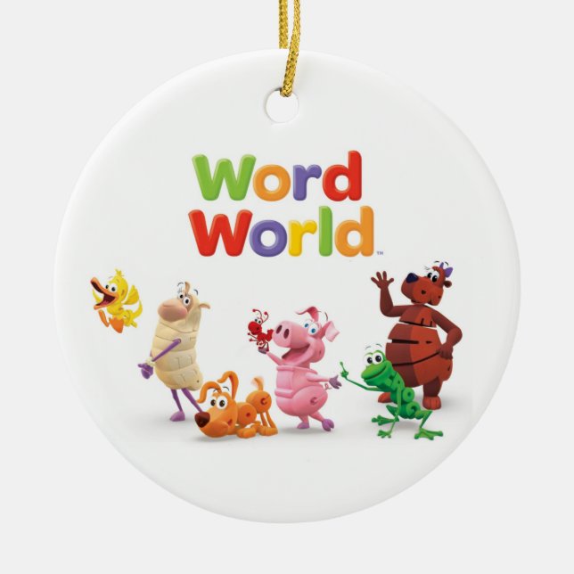 Ornamento de WordWorld (Frente)