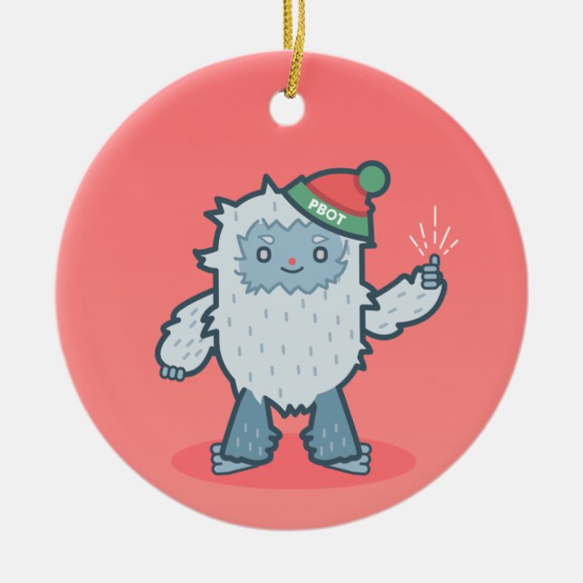 Ornamento de Yeti PBOT (Frente)
