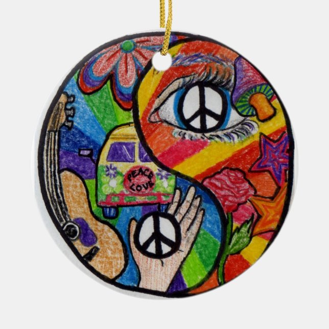 Ornamento de Yin Yang (Frente)