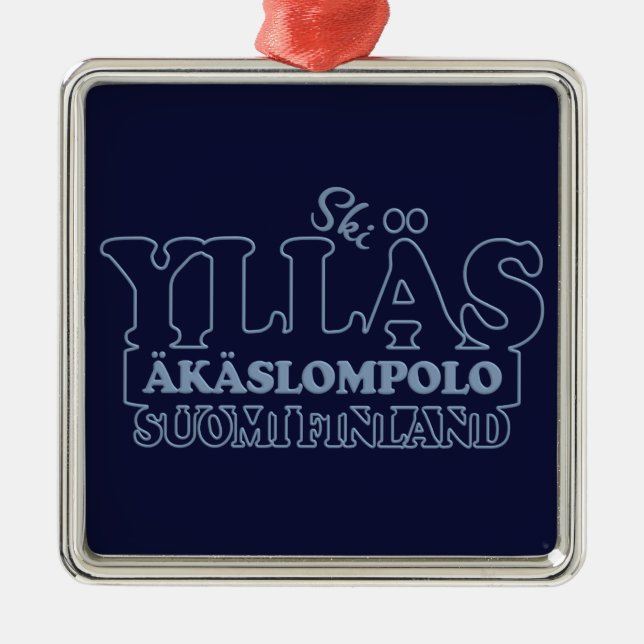 Ornamento de YLLÄS FINLAND (Frente)