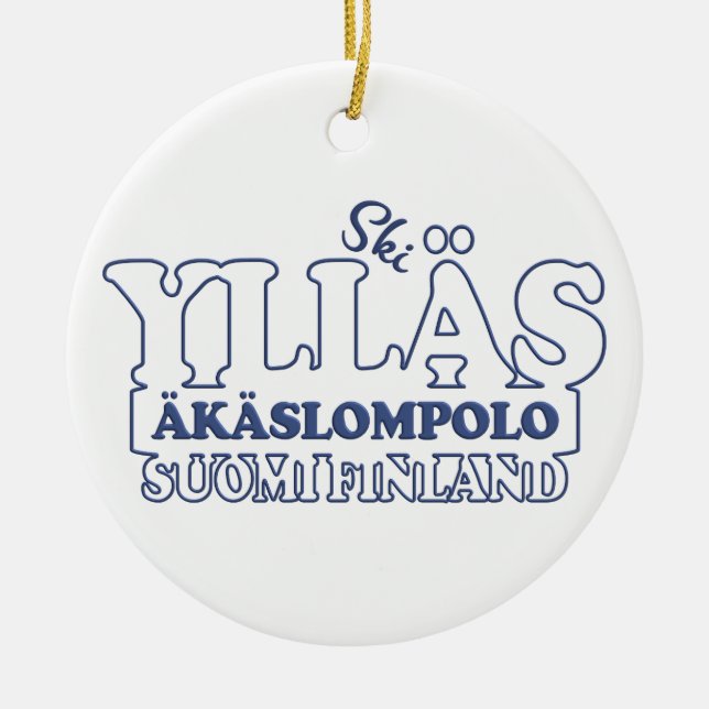 Ornamento de YLLÄS FINLAND (Frente)