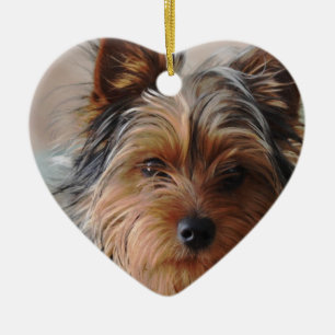 Ornamento de Yorkie Terrier