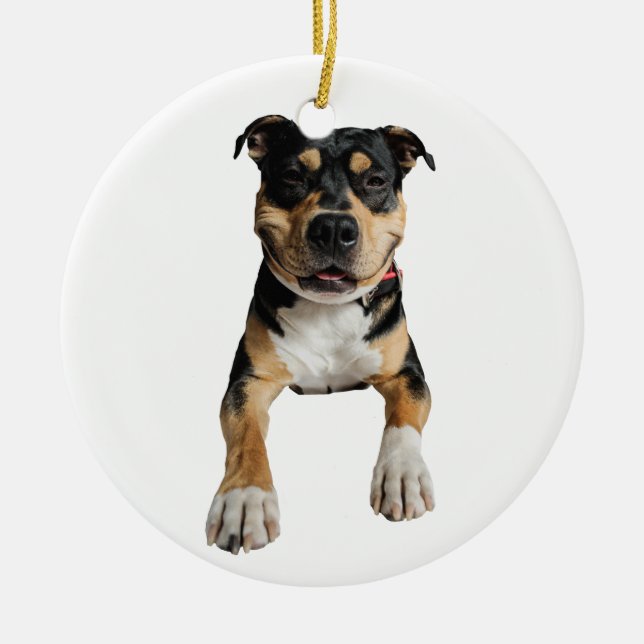 Ornamento - decoración de Noël - Diseño Idol (Frente)