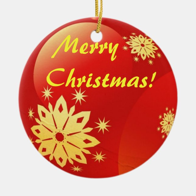 Ornamento decorativo del globo de las Felices (Frente)