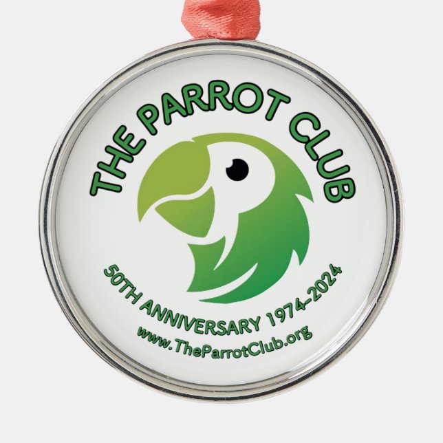 Ornamento del 50 aniversario del Parrot Club (Frente)